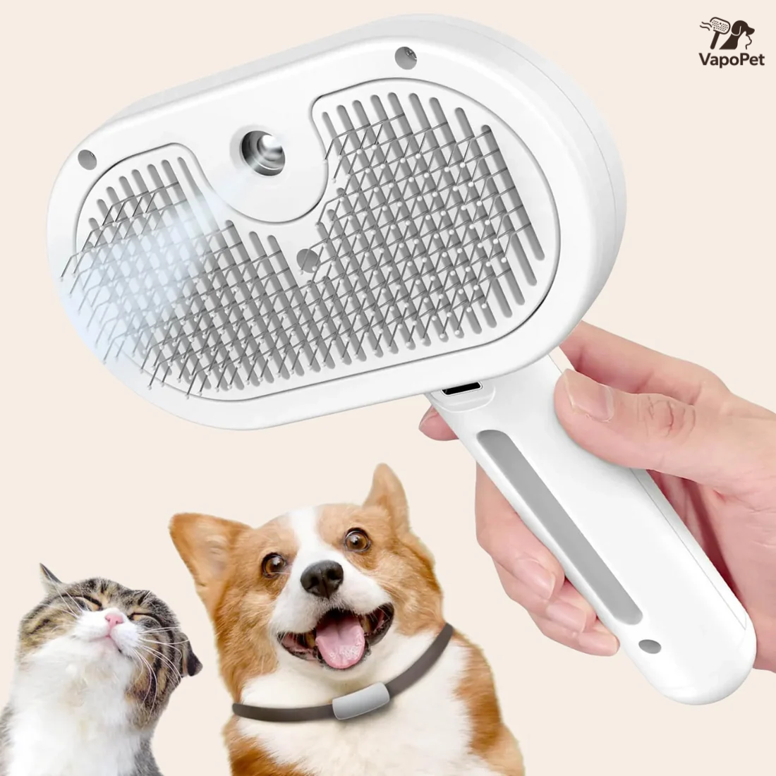 VapoPet™ - Cepillo Profesional para el cuidado de tus Mascotas